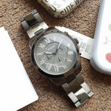 Fossil Grant Chronograph Black Dial Two Tone Steel Strap Watch for Men - FS5269 Buy Now By Fossil