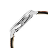 Fossil Neutra Minimalist Moonphase Blue Dial Brown Leather Strap Watch for Men - FS5903 Buy Now By Fossil