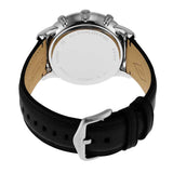 Fossil Neutra Chronograph White Dial Black Leather Strap Watch for Men - FS6023 Buy Now By Fossil