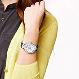 Fossil Stella Silver Dial Silver Steel Strap Watch for Women - ES3588 Buy Now By Fossil