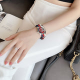 Gucci G Timeless Quartz White Red Blue Dial Multicolored NATO Strap Watch For Men - YA1264059 Buy Now By Gucci