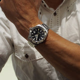 Tag Heuer Aquaracer Automatic Caliber 5 Black Dial Silver Steel Strap Watch for Men - WBD2110.BA0928 Buy Now By Tag Heuer