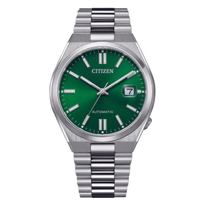 Citizen Tsuyosa Automatic Green Dial Silver Steel Strap Watch For Men - NJ0150-81X Buy Now By Citizen