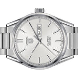 Tag Heuer Carrera Calibre 5 Automatic White Dial Silver Steel Strap Watch for Men - WAR201B.BA0723 Buy Now By Tag Heuer