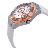 Guess Limelight White Dial White Rubber Strap Watch for Women - W1053L2 Buy Now By Guess