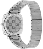 Gucci Grip Quartz Silver Dial Silver Steel Strap Watch For Men - YA157501 Buy Now By Gucci