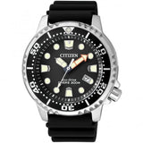 Citizen Eco Drive Pro Master Diver Black Dial Black Steel Strap Watch For Men - BN0150-28E Buy Now By Citizen