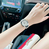 Gucci GG2570 Diamonds White Dial Silver Steel Strap Watch For Women - YA142403 Buy Now By Gucci