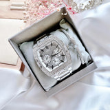 Guess Phoenix Multifunction Crystals Silver Dial Silver Steel Strap Watch For Men - GW0094G1 Buy Now By Guess