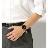 Fossil The Minimalist 3H Black Dial Brown Leather Strap Watch for Men - FS5464 Buy Now By Fossil