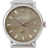 Marc Jacobs Baker Brown Dial Silver Steel Strap Watch For Women - MBM3329 Buy Now By Marc Jacobs
