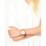 Michael Kors Dylan Rose Gold Dial Rose Gold Steel Strap Watch for Women - MK5576 Buy Now By Michael Kors