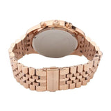 Michael Kors Lexington Chronograph White Dial Rose Gold Steel Strap Watch For Women - MK8313 Buy Now By Michael Kors