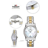 Tissot T Wave Mother of Pearl Dial Watch For Women - T028.210.22.117.00 Buy Now By Tissot