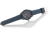 Armani Exchange Outerbanks Chronograph Blue Dial Blue Silicone Strap Watch For Men - AX1335 Buy Now By Armani Exchange
