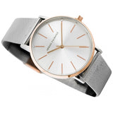 Armani Exchange Lola Analog White Dial Silver Mesh Strap Watch For Women - AX5537 Buy Now By Armani Exchange