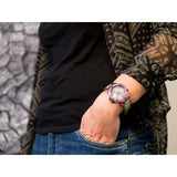 Guess Lady Frontier Diamonds Silver Dial Multicolor Steel Strap Watch for Women - GW0044L1 Buy Now By Guess