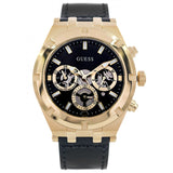 Guess Continental Black Dial Black Rubber Strap Watch for Men - GW0262G2 Buy Now By Guess