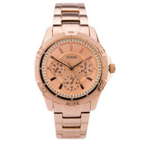 Guess Phantom Mini Rose Gold Dial Rose Gold Steel Strap Watch for Women - W0235L3 Buy Now By Guess