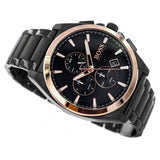 Hugo Boss Grandmaster Black Dial Black Steel Strap Watch for Men - 1513885 Buy Now By Hugo Boss