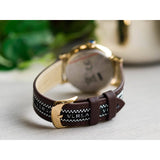 Versace V-Circle Quartz Black Dial Brown Leather Strap Watch for Men - VEBQ01619 Buy Now By Versace