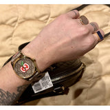 Gucci G Timeless Quartz Brown Dial Brown Leather Strap Watch For Men - YA1264158 Buy Now By Gucci