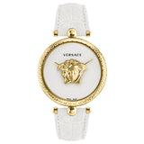 Versace Palazzo Empire White Dial White Leather Strap Watch for Women - VCO040017 Buy Now By Versace
