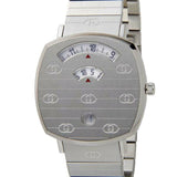 Gucci Grip Quartz Silver Dial Silver Steel Strap Watch For Women - YA157401 Buy Now By Gucci
