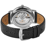 Longines Presence 38.5mm Automatic White Dial Black Leather Strap Watch for Men - L4.921.4.11.2 Buy Now By Longines