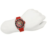 Gucci Dive Quartz Red Dial Red Rubber Strap Watch For Men - YA136315 Buy Now By Gucci