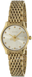 Gucci G Timeless Quartz Mother of Pearl Dial Gold Steel Strap Watch For Women - YA1265021 Buy Now By Gucci