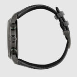 Gucci G Timeless Chronograph Black Dial Black Leather Strap Watch For Men - YA126244 Buy Now By Gucci