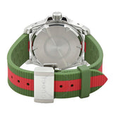 Gucci Dive Automatic Black Dial Two Tone Rubber Strap Watch for Men - YA136349 Buy Now By Gucci