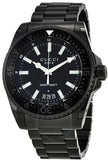 Gucci Dive Quartz Black Dial Black Steel Strap Watch For Men - YA136205 Buy Now By Gucci