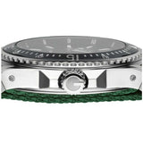 Gucci Dive Black Dial Two Tone NATO Strap Watch For Men - YA136206 Buy Now By Gucci