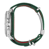 Gucci Dive White Dial Red & Green Nylon Strap Watch For Men - YA136207 Buy Now By Gucci