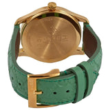 Gucci G Timeless Quartz Green Dial Green Leather Strap Watch For Women - YA1264099 Buy Now By Gucci