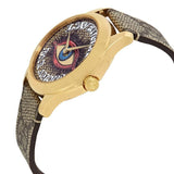 Gucci G Timeless Eye Beige Dial Beige Leather Strap Watch For Men - YA1264022 Buy Now By Gucci