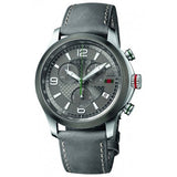 Gucci G Timeless Chronograph Grey Dial Grey Leather Strap Watch For Men - YA126242 Buy Now By Gucci