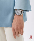 Gucci G Timeless Quartz Grey Dial Grey Leather Strap Watch For Men - YA1264058 Buy Now By Gucci