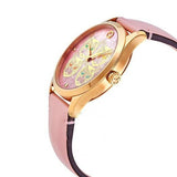 Gucci G Timeless Quartz Mother of Pearl Dial Pink Leather Strap Watch For Women - YA1264132 Buy Now By Gucci