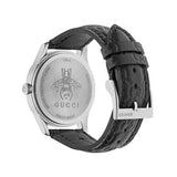Gucci G Timeless Quartz Black Dial Black Leather Strap Watch For Men - YA1264031 Buy Now By Gucci