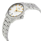 Gucci G Timeless White Dial Silver Steel Strap Watch For Women - YA126572A Buy Now By Gucci