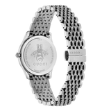 Gucci G Timeless Quartz Silver Dial Silver Steel Strap Watch For Women - YA1265019 Buy Now By Gucci