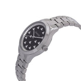 Gucci G Timeless Quartz Black Dial Silver Steel Strap Watch for Women - YA1265034 Buy Now By Gucci