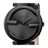 Gucci Interlocking G Black Dial Watch For Women - YA133302 Buy Now By Gucci