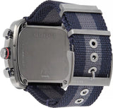 Gucci Coupe Chronograph Blue Dial Two Tone NATO Strap Watch for Men - YA131203 Buy Now By Gucci