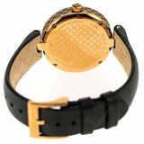 Gucci Diamantissima Quartz Black Dial Black Leather Strap Watch for Women - YA141401 Buy Now By Gucci