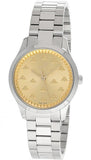 Gucci G Timeless Quartz Gold Dial Silver Steel Strap Watch for Women - YA1265035 Buy Now By Gucci