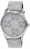 Gucci G Timeless Quartz Grey Dial Grey Leather Strap Watch For Men - YA1264058 Buy Now By Gucci